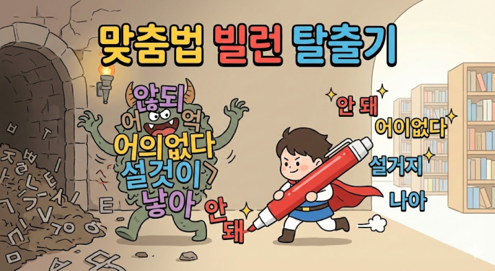맞춤법 빌런 탈출기